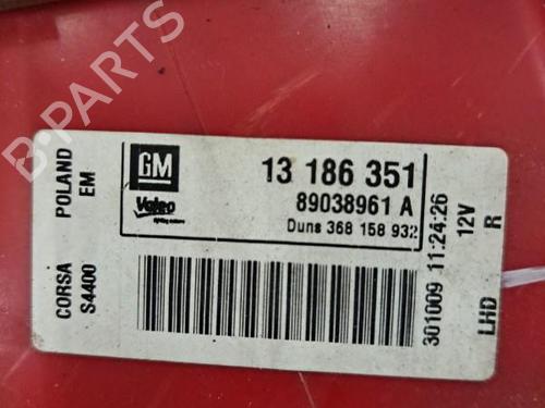 Right taillight OPEL CORSA D (S07) 1.3 CDTI (L08, L68) | BP28396270C35