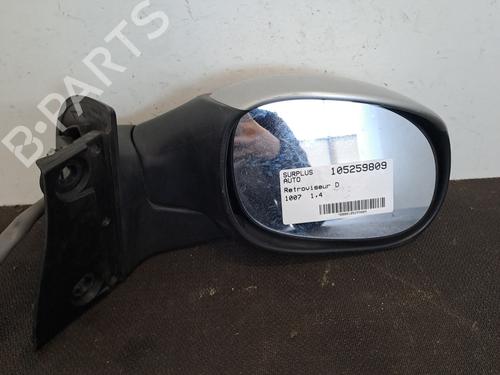 Used Right mirror PEUGEOT 1007 (KM_) 1.4 HDi (68 hp) 28406606