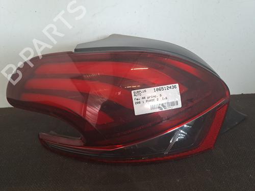 Used Left taillight PEUGEOT 208 I (CA_, CC_) 1.6 HDi / BlueHDi 75 (75 hp) 28400652