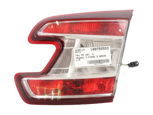 Højre baglygte bagklap RENAULT MEGANE III Grandtour (KZ0/1) 1.5 dCi (KZ09, KZ0D, KZ1G, KZ29, KZ14, KZ1W, KZ10, KZ1F,... (110 hp) 31278754