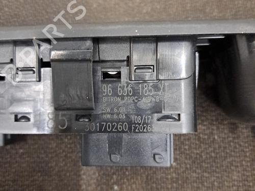 Used Left front window switch Left front window switch CITROËN C3 Picasso (SH_) 1.2 THP 110 (SHHNZ6) (110 hp) 29759670 29759670