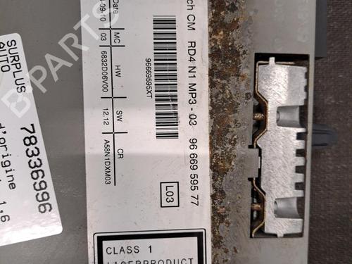 Radio CITROËN C3 Picasso (SH_) 1.6 HDi | BP28390972E6  - Image 5