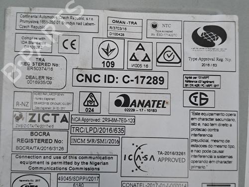 Radio PEUGEOT 208 I (CA_, CC_) 1.6 HDi / BlueHDi 75 | BP28409623E6