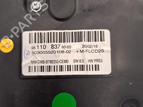 Instrument cluster CITROËN C4 Picasso II 1.6 BlueHDi 120 | BP28398168C47