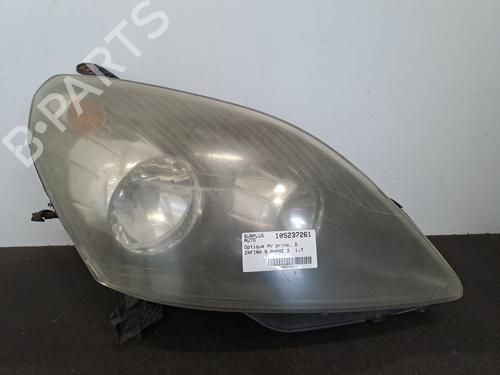 Used Right headlight OPEL ZAFIRA / ZAFIRA FAMILY B (A05) 1.7 CDTI (M75) (110 hp) 28395405