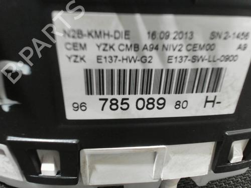 Instrument cluster PEUGEOT 2008 I (CU_) 1.6 HDi | BP28393917C47