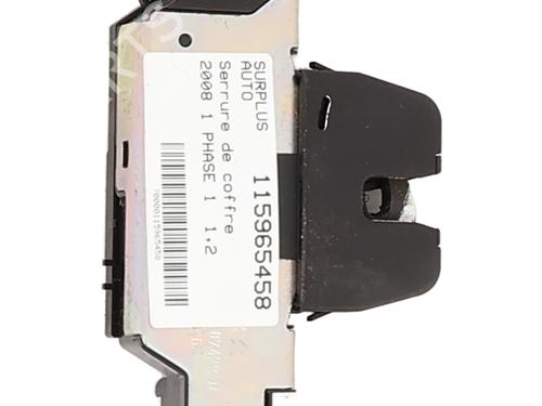 Used Tailgate lock Tailgate lock PEUGEOT 2008 I (CU_) 1.2 THP 110 / PureTech 110 (110 hp) 31281502 31281502