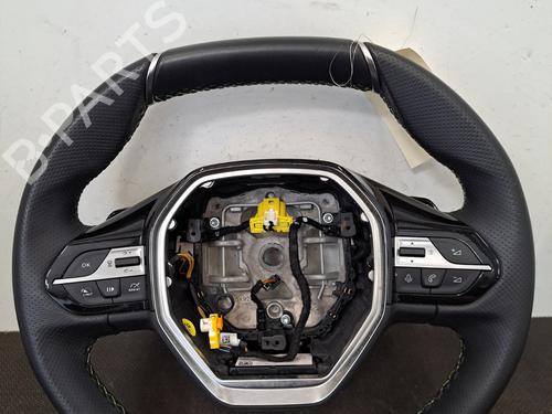 Used Steering wheel PEUGEOT 308 SW III (FC_, FJ_, FR_, F4_, FN_) PureTech 130 (FRHNSL, FRHNST) (131 hp) 28406216