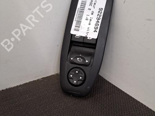 Left front window switch PEUGEOT 208 I (CA_, CC_) 1.6 HDi / BlueHDi 75 | BP28409626I27