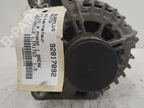 Used Alternator RENAULT CLIO IV Grandtour (KH_) 1.5 dCi 90 (KHN3, KHN4) (90 hp) 28392856