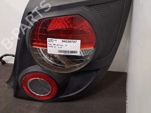 Right taillight CHEVROLET AVEO Hatchback (T300) 1.3 D | BP28392745C35