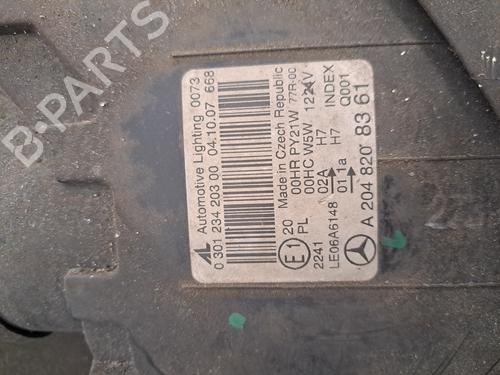 Used Left headlight Left headlight MERCEDES-BENZ C-CLASS T-Model (S204) C 200 CDI (204.207) (136 hp) 30459908 30459908