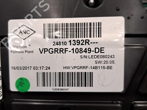 Instrument cluster RENAULT CLIO IV (BH_) 1.5 dCi 90 | BP28404164C47