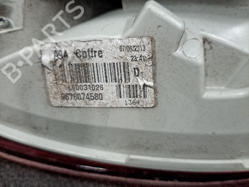 Used Right tailgate light Right tailgate light PEUGEOT 2008 I (CU_) 1.2 VTi (82 hp) 28403891 28403891
