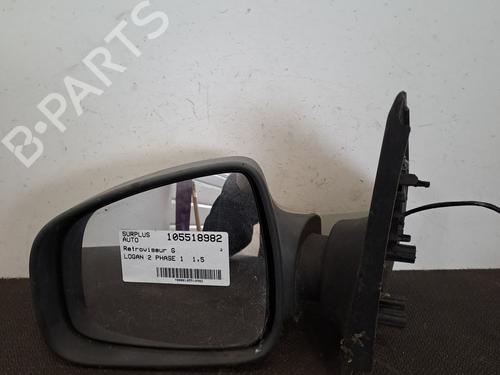 Used Left mirror DACIA LOGAN II 1.5 dCi / Blue dCi 75 (75 hp) 28400765