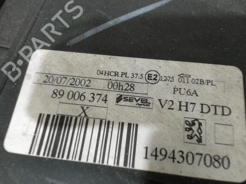 Used Right headlight Right headlight PEUGEOT 807 (EB_) 2.0 HDi (107 hp) 28399476 28399476