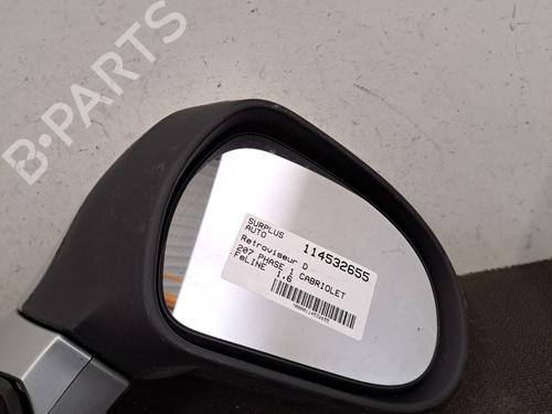 Used Right mirror PEUGEOT 207 CC (WD_) 1.6 HDi (109 hp) 30459912