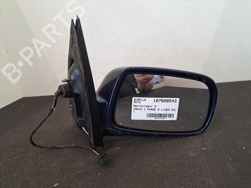 Used Right mirror TOYOTA YARIS (_P1_) 1.0 (SCP10_, SCP10R) (65 hp) 28389343