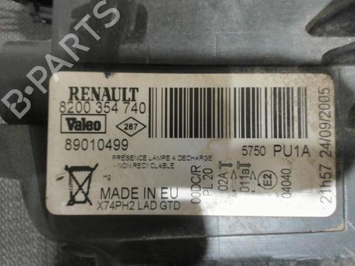 Left headlight RENAULT LAGUNA II Grandtour (KG0/1_) 1.9 dCi | BP28399539C28