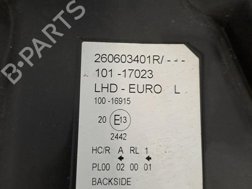Left headlight RENAULT KANGOO / GRAND KANGOO II (KW0/1_) 1.5 dCi 90 (KW05, KW08, KW0G, KW11) | BP29412079C28 