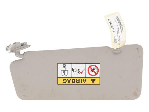 Right sun visor RENAULT CAPTUR I (J5_, H5_) 1.5 dCi 90 (J5N4, J5M5, J5MW, J5M6, J5AL, J5AJ) | BP31980430I2