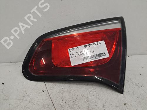 Højre baglygte bagklap CITROËN C3 II (SC_) 1.2 VTi 82 (82 hp) 28392368