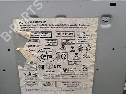 Radio PEUGEOT 208 I (CA_, CC_) 1.2 VTI 82 | BP28390194E6
