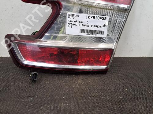 Used Right tailgate light RENAULT MEGANE III Grandtour (KZ0/1) 1.5 dCi (KZ09, KZ0D, KZ1G, KZ29, KZ14, KZ1W, KZ10, KZ1F,... (110 hp) 28389315