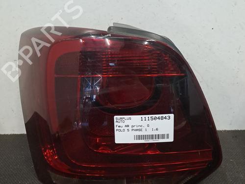 Used Left taillight VW POLO V (6R1, 6C1) 1.6 TDI (90 hp) 29129465