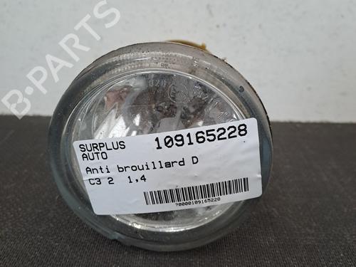 Used Right front fog light CITROËN C3 I (FC_, FN_) 1.4 16V (88 hp) 28391945