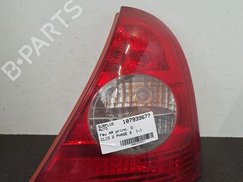 Højre baglygte RENAULT CLIO II (BB_, CB_) 1.2 16V (BB05, BB0W, BB11, BB27, BB2T, BB2U, BB2V, CB05,... (75 hp) 28394936
