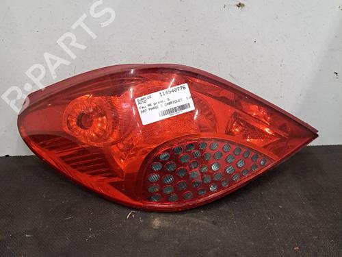 Used Left taillight PEUGEOT 207 CC (WD_) 1.6 HDi (109 hp) 30113024