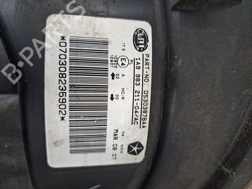 Used Right headlight Right headlight JEEP COMPASS (MK49) 2.0 CRD 4x4 (140 hp) 30443523 30443523