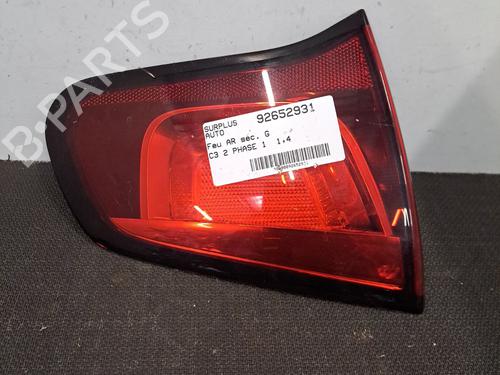 Venstre baglygte bagklap CITROËN C3 II (SC_) 1.4 (73 hp) 28404143