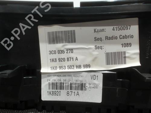 Instrument cluster VW SCIROCCO III (137, 138) 2.0 TDI | BP28405142C47