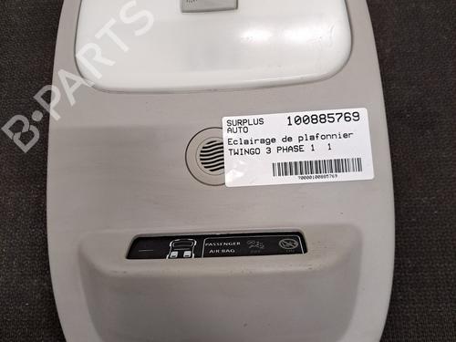 Used Interior roof light RENAULT TWINGO III (BCM_, BCA_) 1.0 SCe 70 (BCMB) (69 hp) 28390319