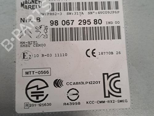 Radio PEUGEOT 208 I (CA_, CC_) 1.4 HDi | BP28390040E6