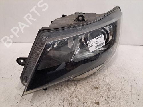 Used Left headlight SKODA SUPERB II (3T4) 2.0 TDI 16V (140 hp) 28403531