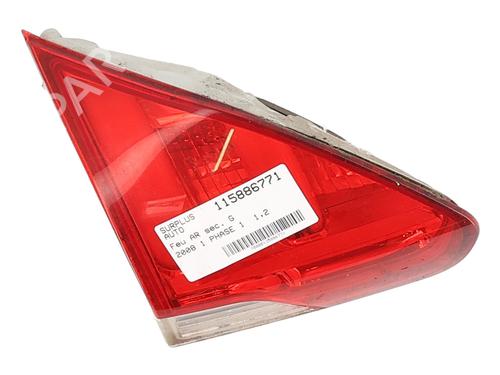 Used Left tailgate light PEUGEOT 2008 I (CU_) 1.2 VTi (82 hp) 31586646