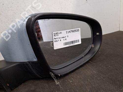 Used Right mirror VW GOLF VI (5K1) 1.6 TDI (105 hp) 30144445