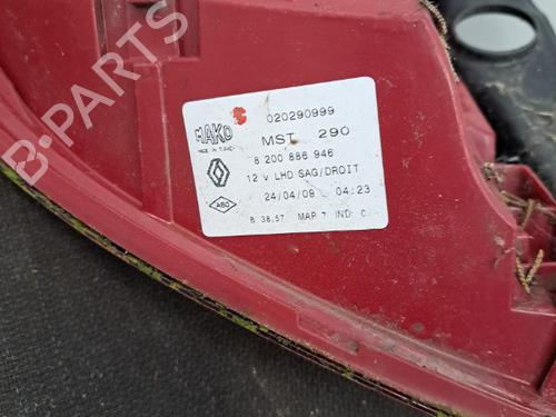 Right taillight RENAULT CLIO III (BR0/1, CR0/1) 1.5 dCi (C/BR0G, C/BR1G) | BP28398840C35 