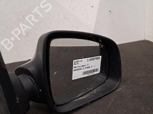 Bakspejl Højre DACIA SANDERO II 1.0 SCe 75 (B8JC, B8JD, B8NC) (73 hp) 30679556