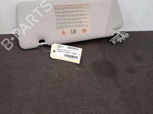 Right sun visor RENAULT LAGUNA III Grandtour (KT0/1) 2.0 dCi (KT07, KT0J, KT14, KT1A, KT1S) | BP28390622I2 