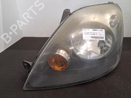 Used Left headlight FORD FIESTA V (JH_, JD_) 1.4 TDCi (68 hp) 28401517