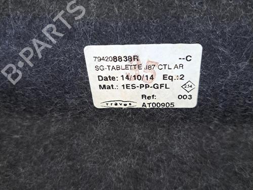 Rear parcel shelf RENAULT CAPTUR I (J5_, H5_) 1.5 dCi 90 (J5N4, J5M5, J5MW, J5M6, J5AL, J5AJ) | BP38926670C85 - Image 2
