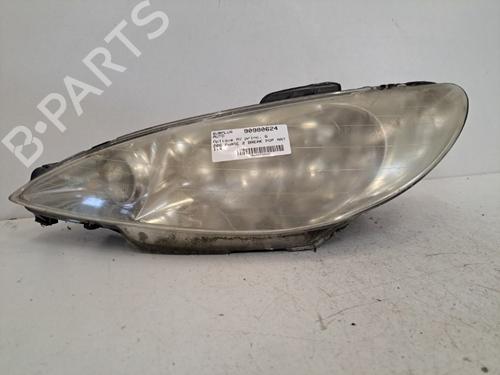 Used Left headlight PEUGEOT 206 SW (2E/K) 1.4 HDi (68 hp) 28392969