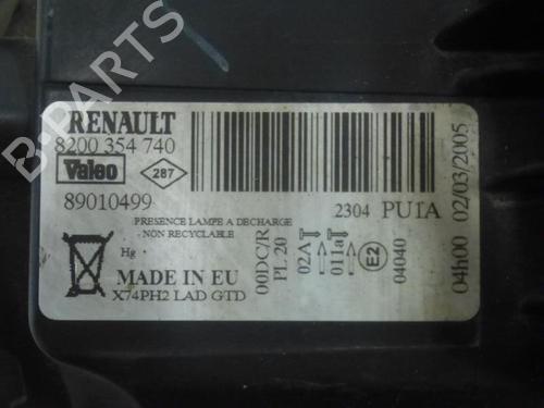 Left headlight RENAULT LAGUNA II Grandtour (KG0/1_) 1.9 dCi | BP28411443C28 