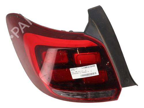 Used Left taillight Left taillight DACIA SANDERO II 1.0 SCe 75 (B8JC, B8JD, B8NC) (73 hp) 31976025 31976025