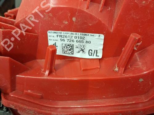 Left taillight PEUGEOT 5008 (0U_, 0E_) 1.6 HDi | BP28407696C34