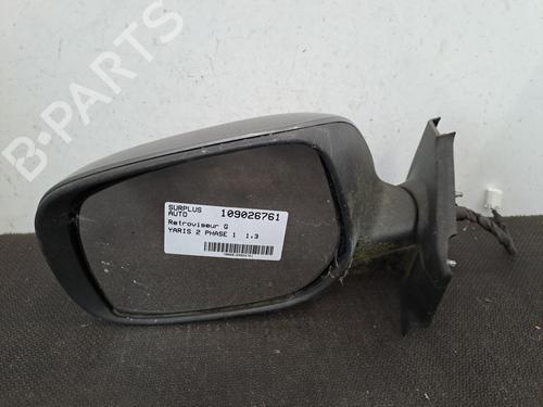 Used Left mirror TOYOTA YARIS (_P9_) 1.3 VVT-i (SCP90_, SCP90R) (87 hp) 28408845